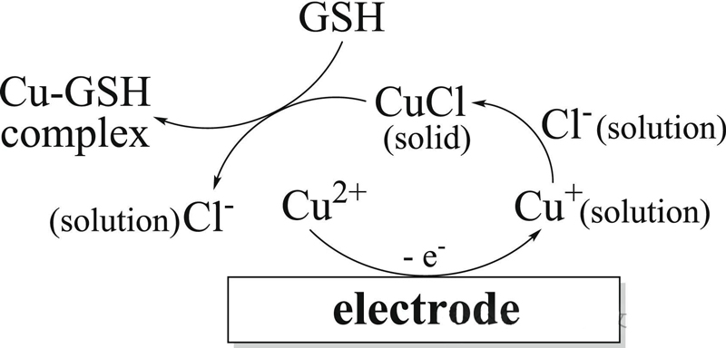 Scheme 2. Detection mechanism of glutathione.